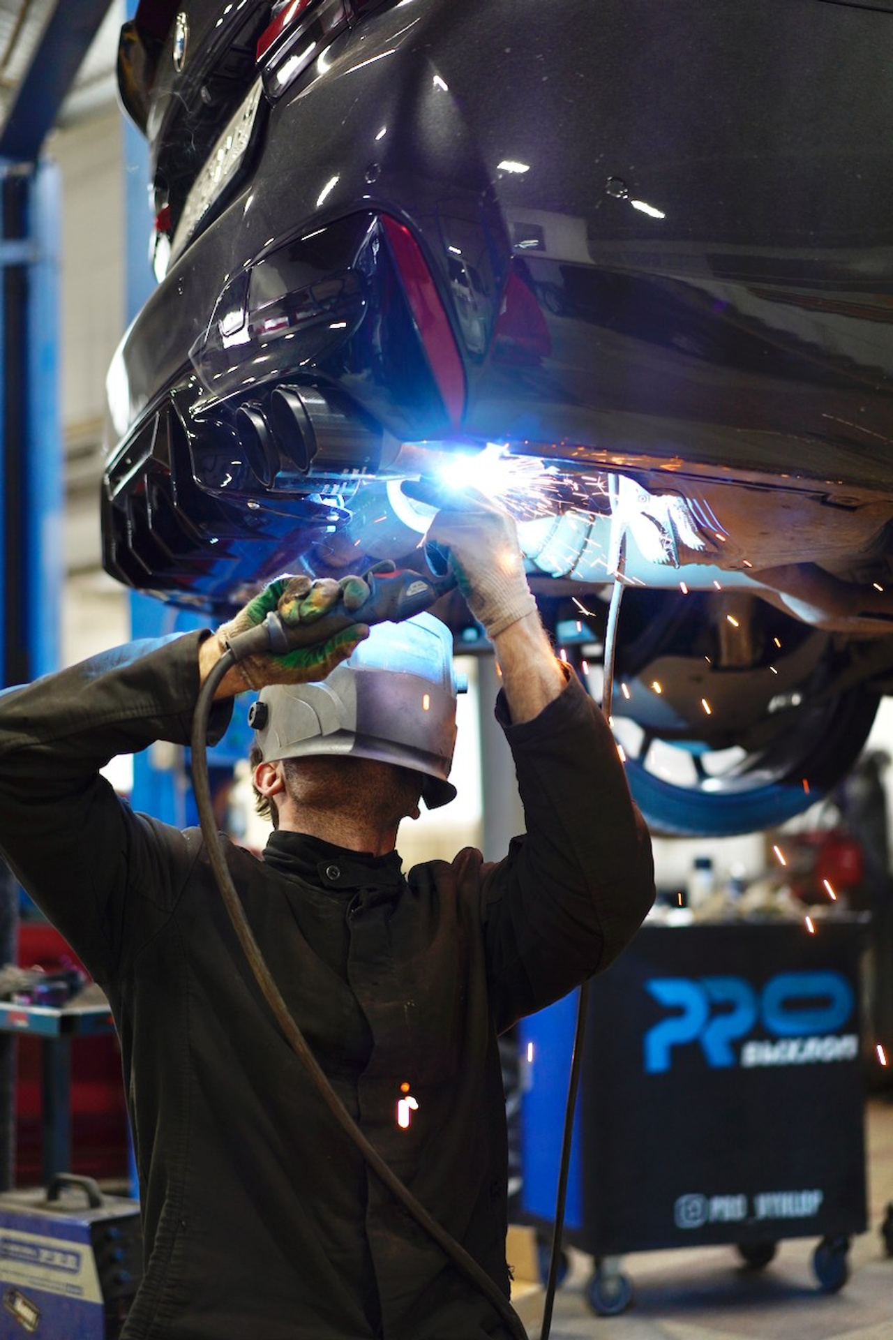 BMW 5. Провыхлоп — Тюнинг и ремонт выхлопных систем в Саратове