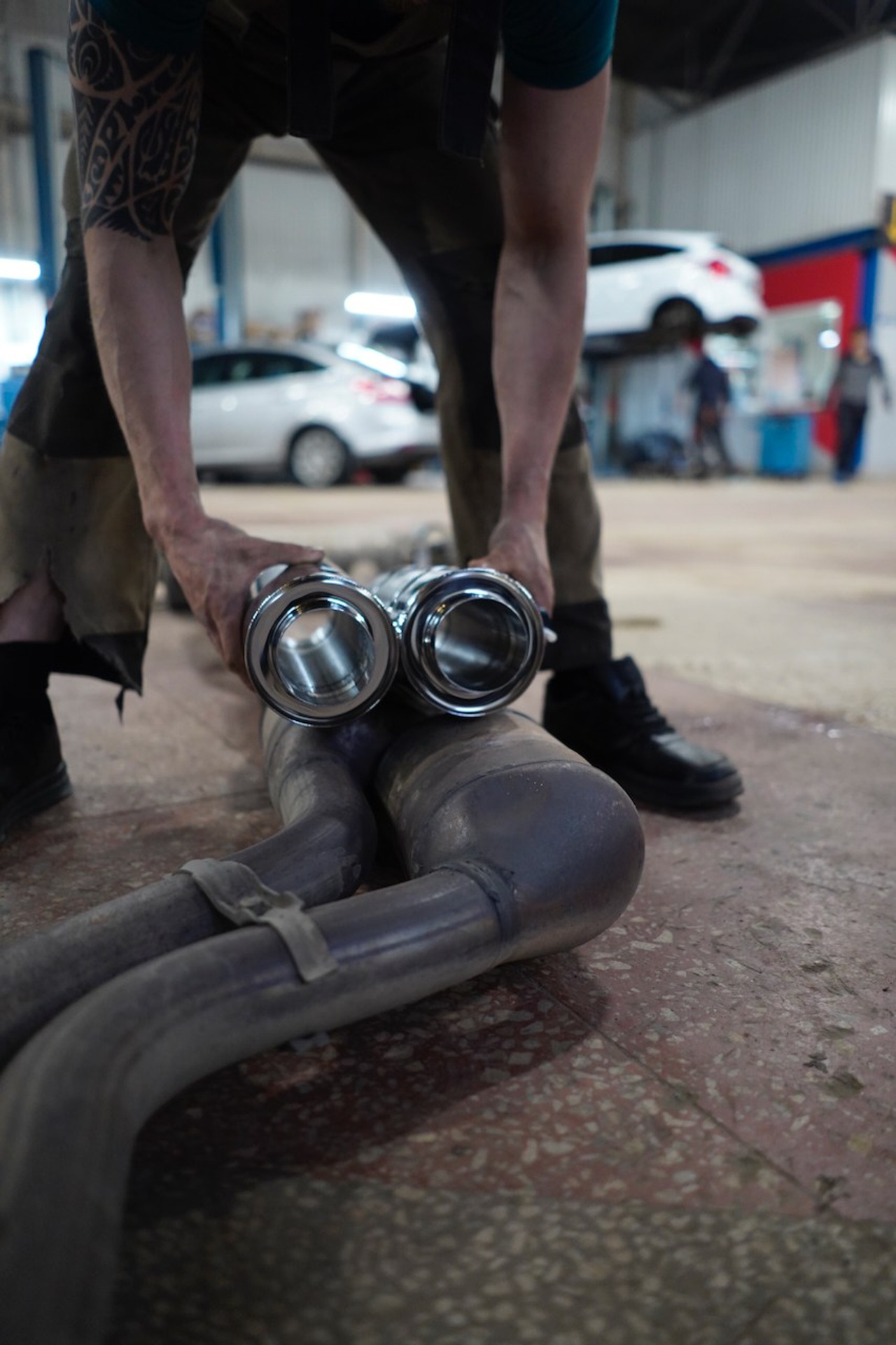 BMW X3M. Провыхлоп — Тюнинг и ремонт выхлопных систем в Саратове