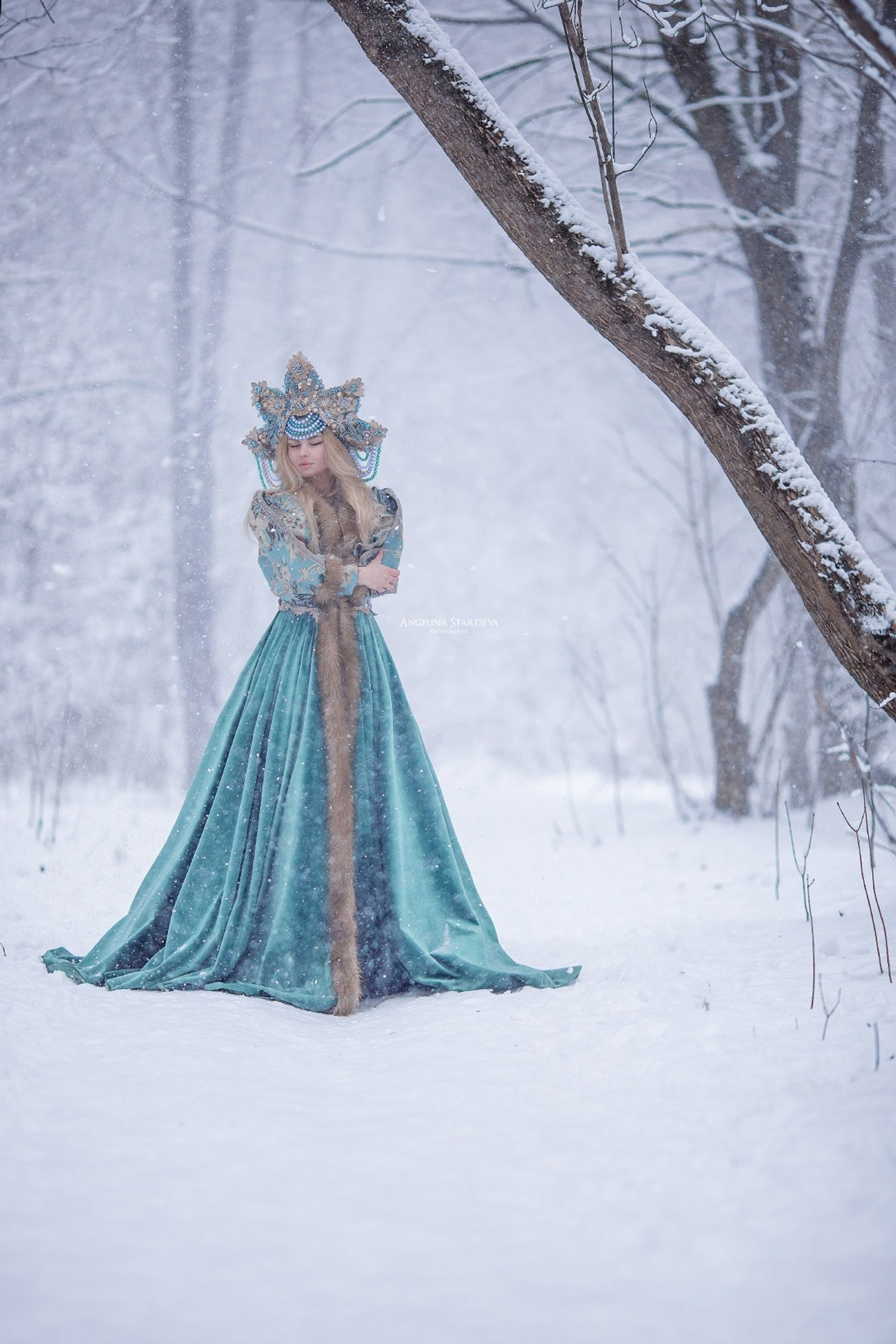 зимняя фотосессия в Москве