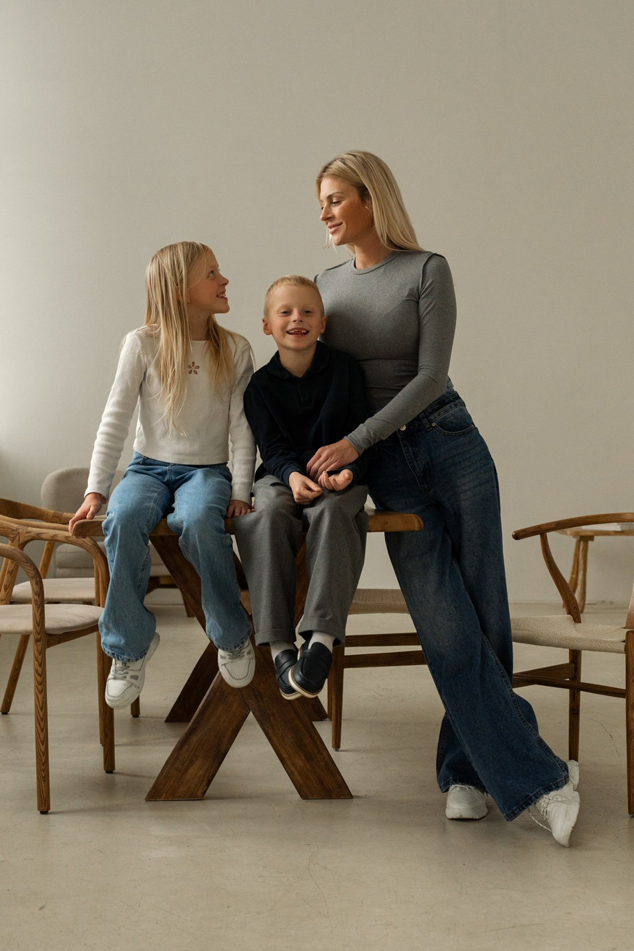 Аделина, Герман и Наталия. Фотограф Инесса Фокина