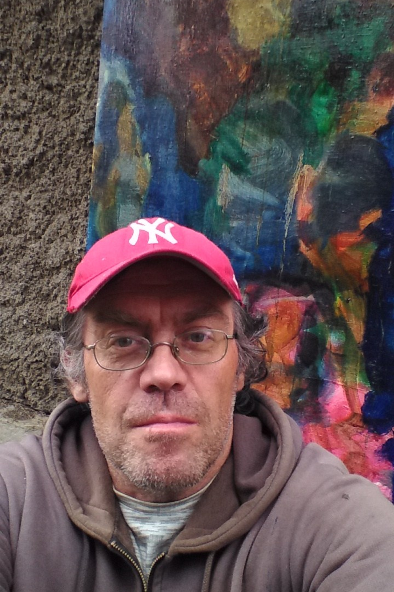 In my studio
