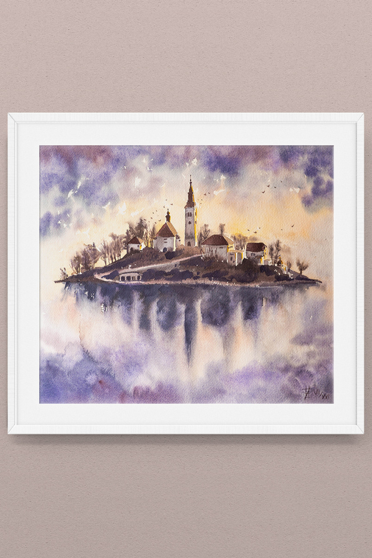 Загадочный остров с замком