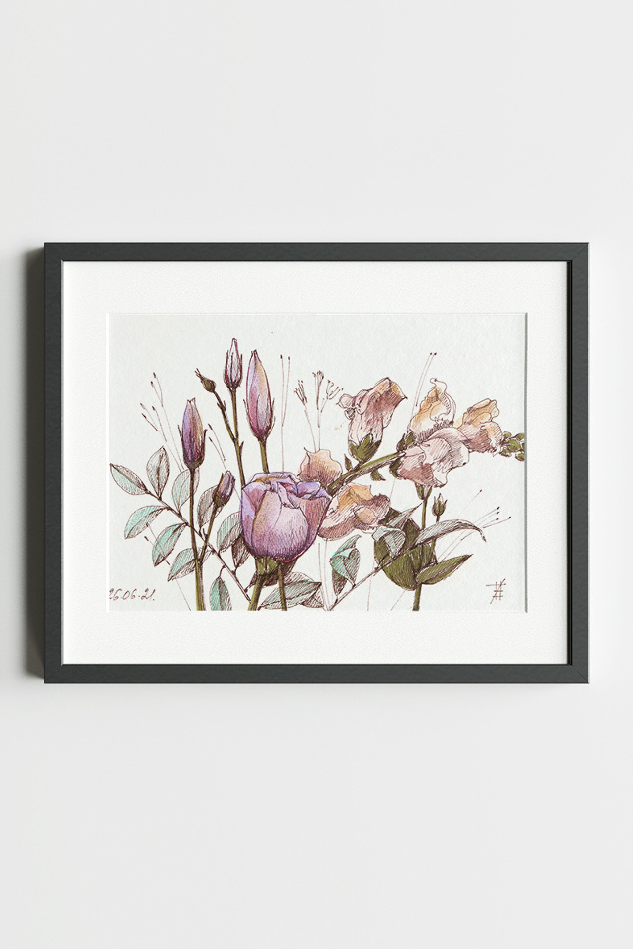 Цветочное ретро