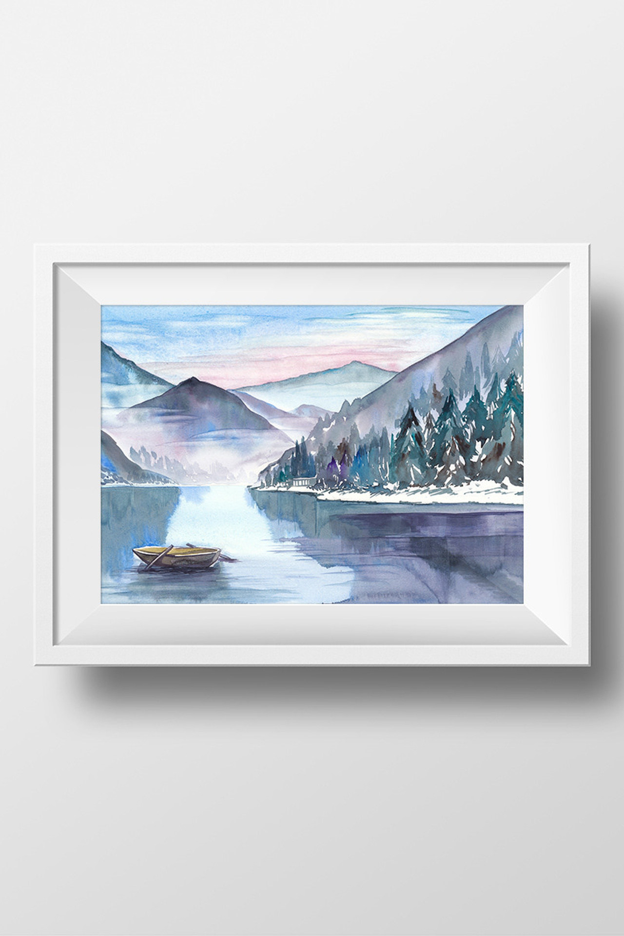 Тишина на озере Рица. Абхазия.