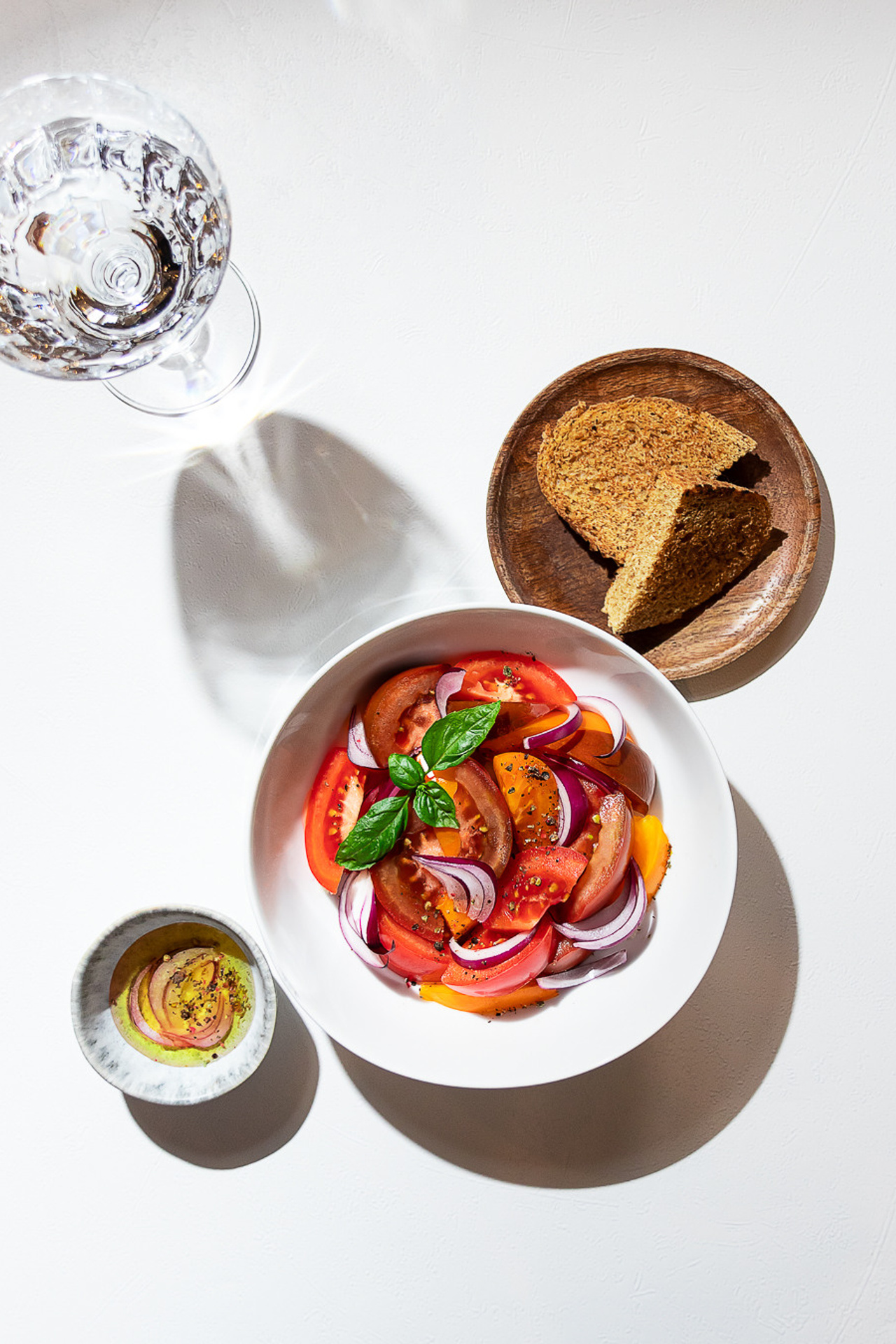 Съемка готовых блюд.