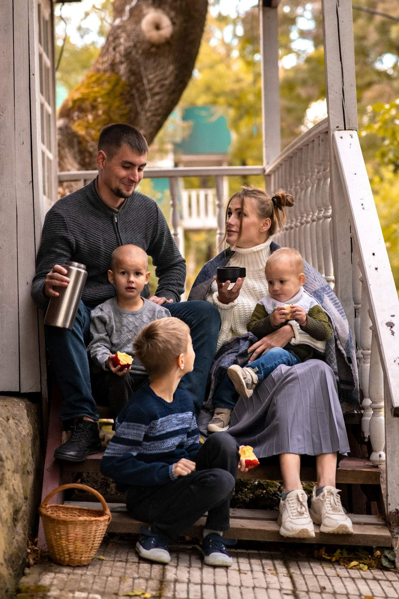 Осенняя фотосессия в парке