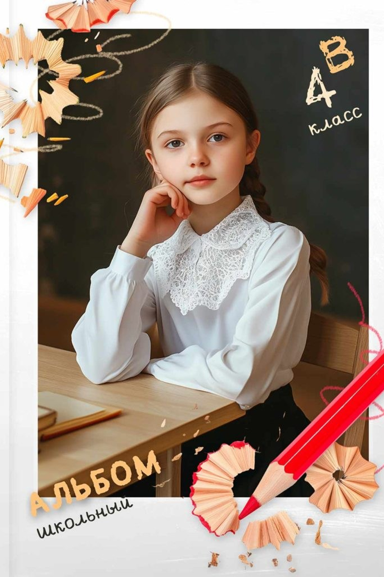 Светлый вариант школьного альбома № 1306