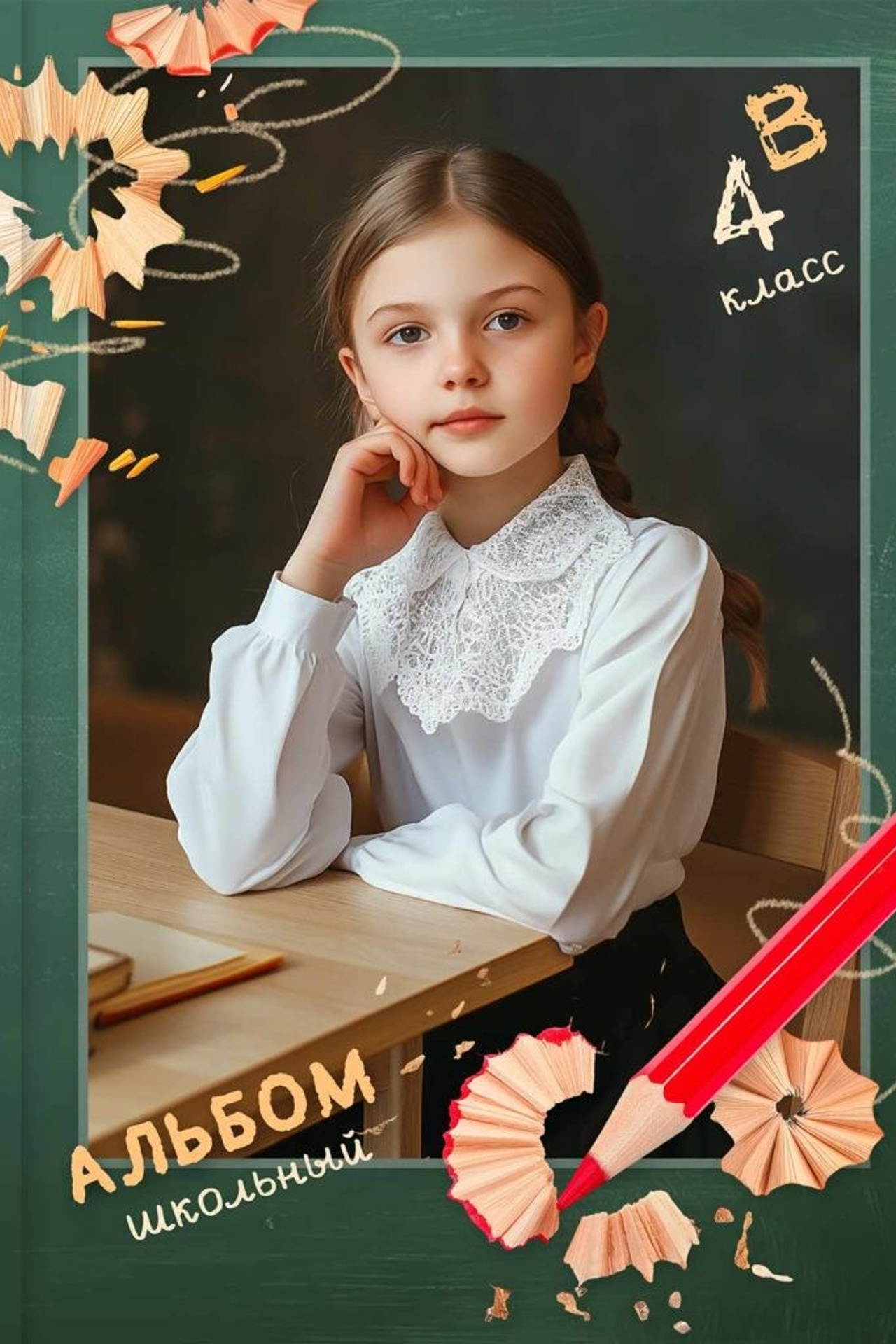 Тёмный вариант школьного альбома № 1306