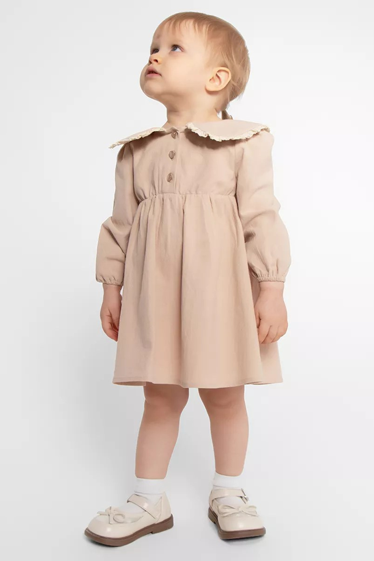 ПЛАТЬЕ БЕЖЕВОЕ 80