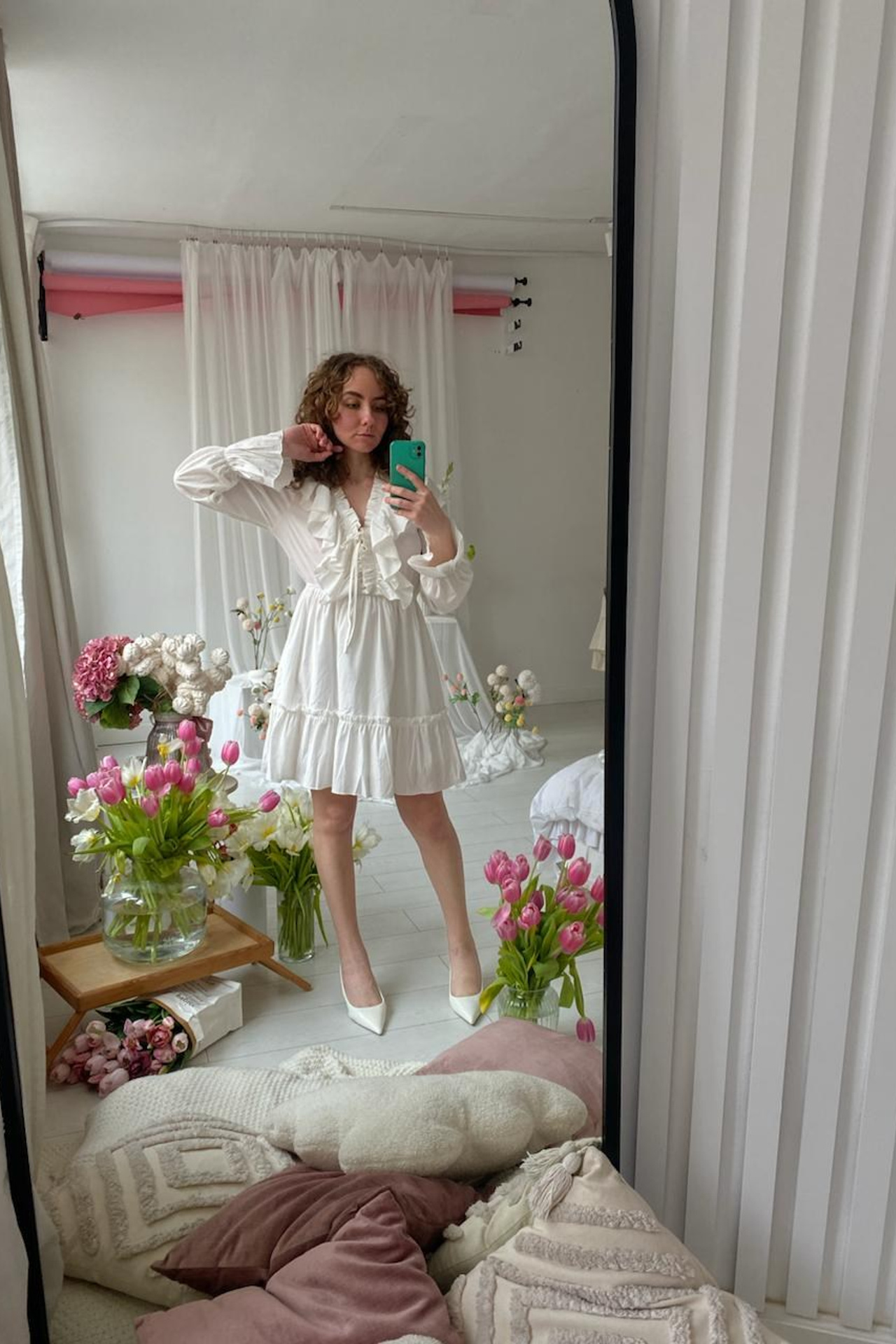 ПЛАТЬЕ С РЮШАМИ 40-44. Фотостудия в Люберцах