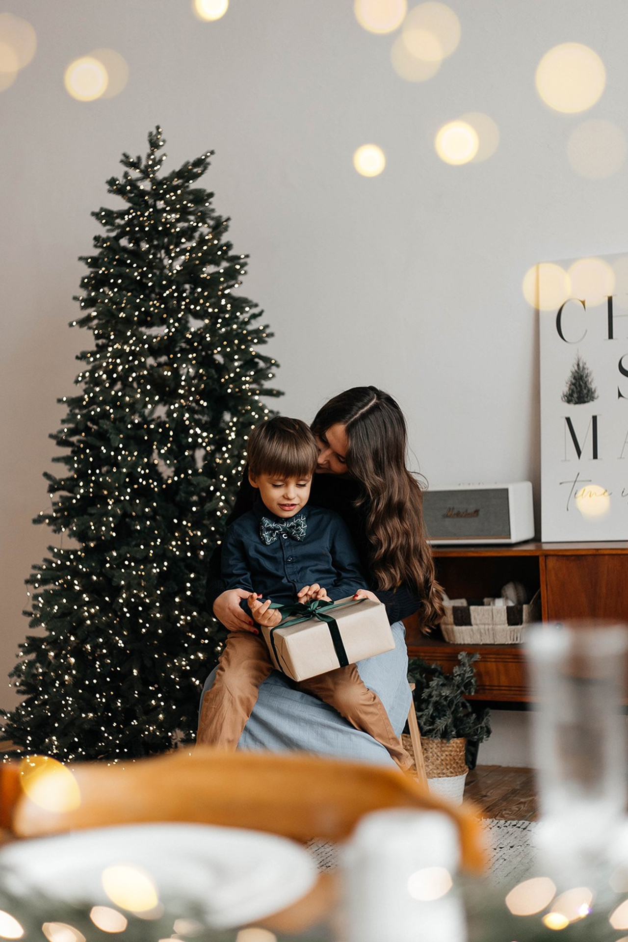 Новогодняя семейная фотосессия в Москве