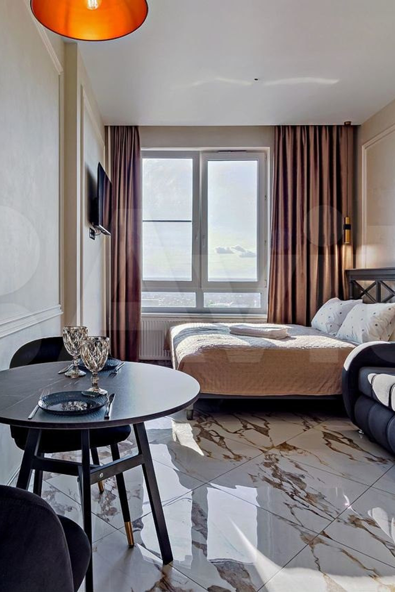 Квартира на Горького Д5 для предметной съемки.Синий диван |Sale Easy