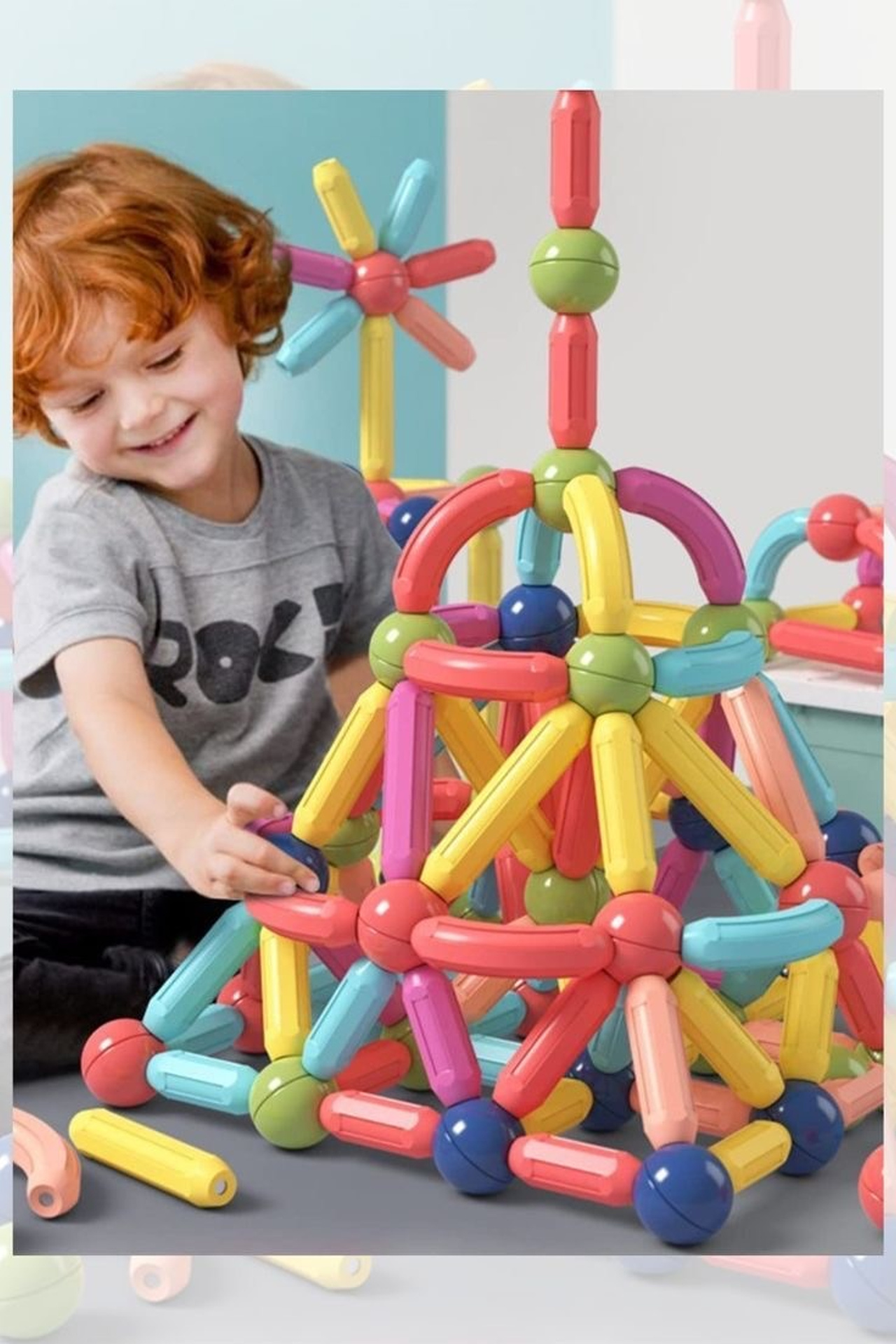 Идея для игрушек, стимулирующих креативность и самовыражение.