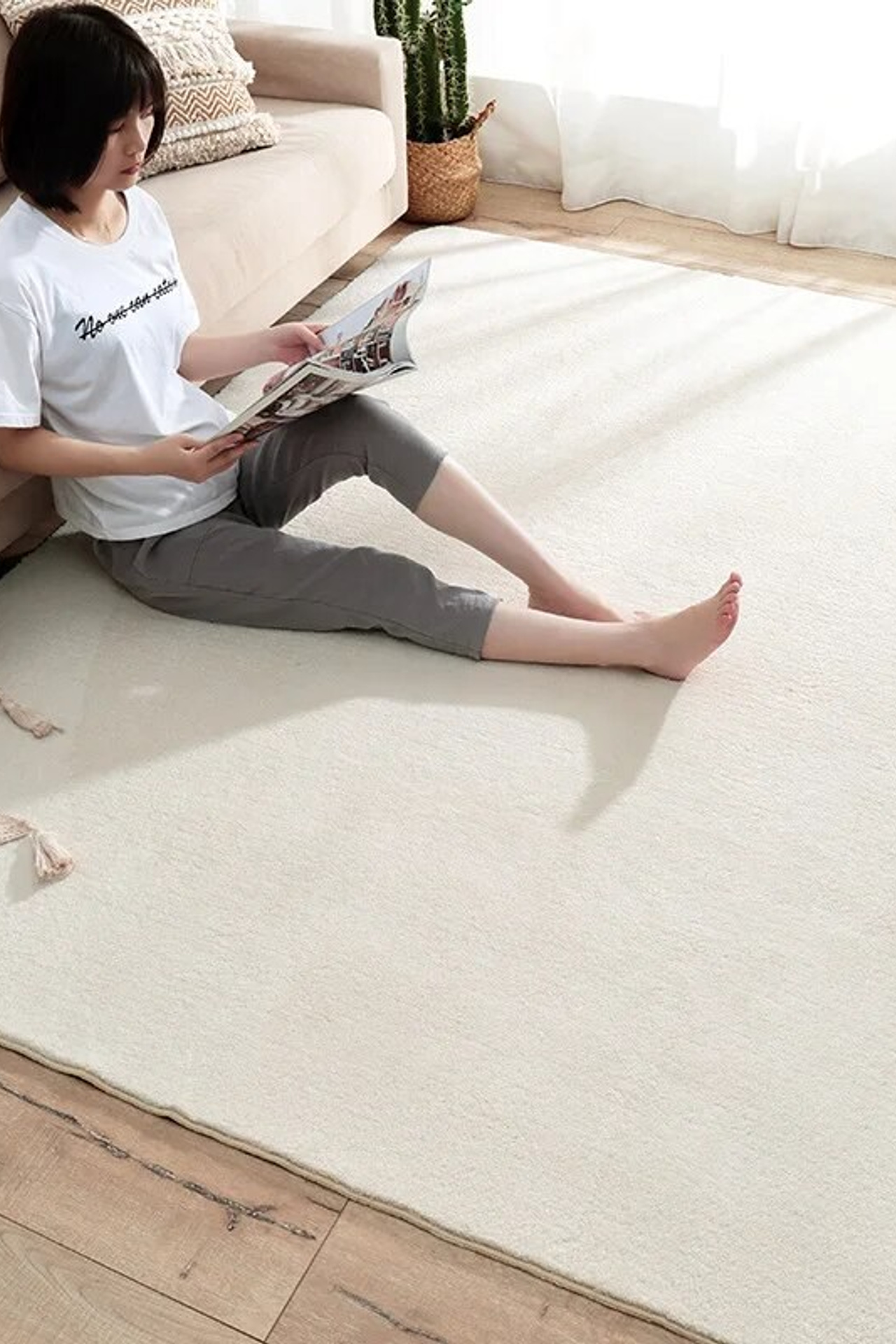 Съемка ковров для минималистичных и эклектичных интерьеров