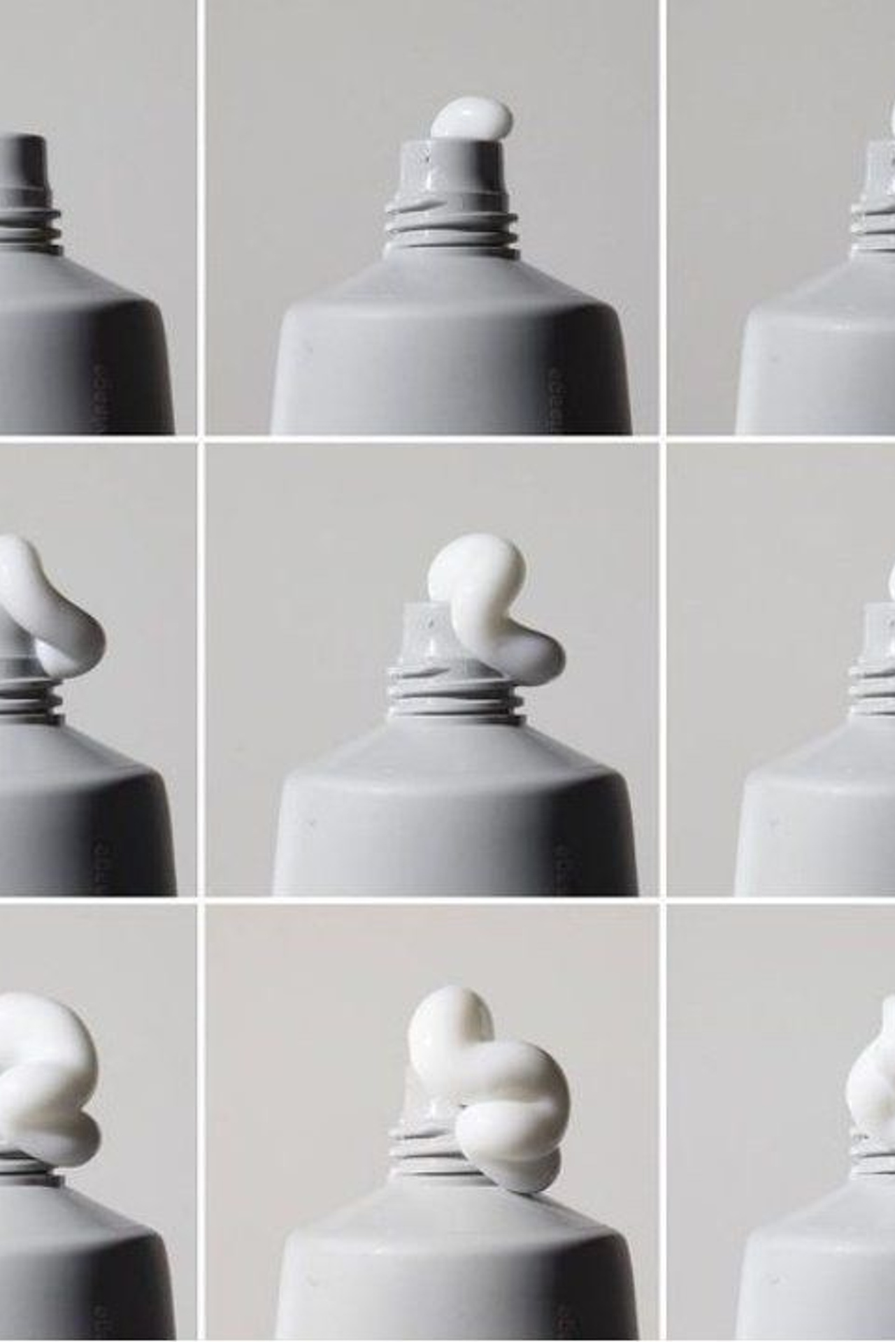 Предметная съемка зубной пасты, аккуратно выдавленной из тюбика.