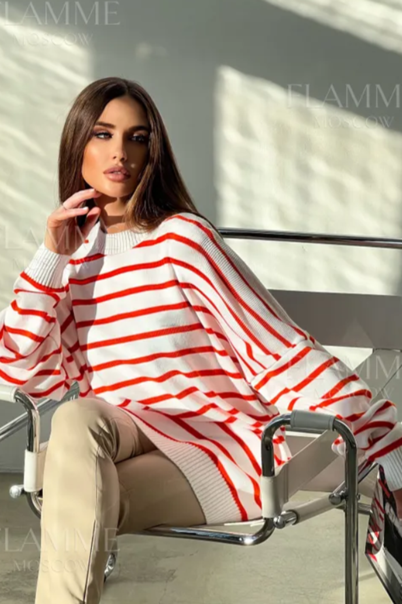 Съемка свитеров оверсайз для создания модных зимних коллекций