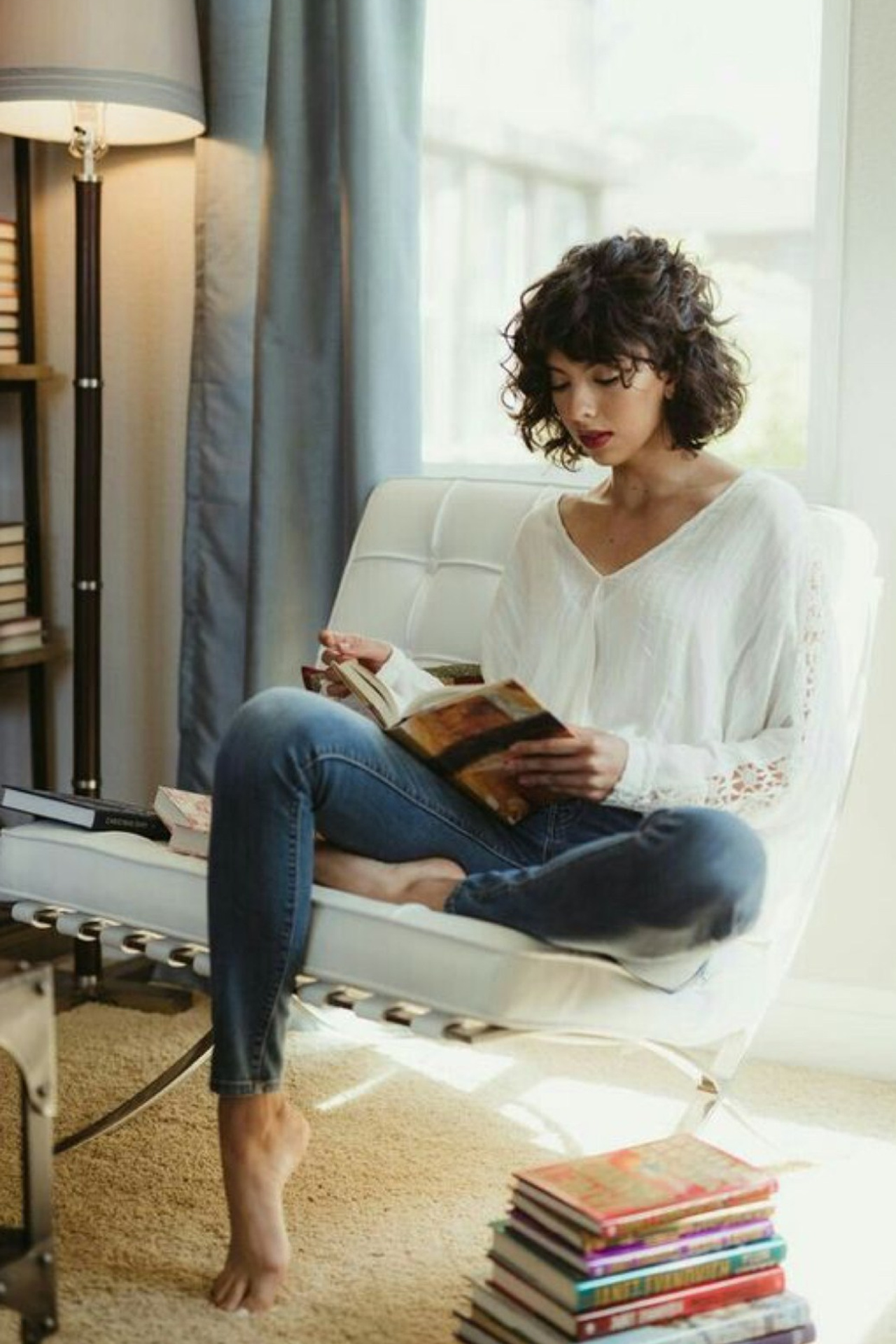 Эстетичная съемка ковров с мягкими материалами