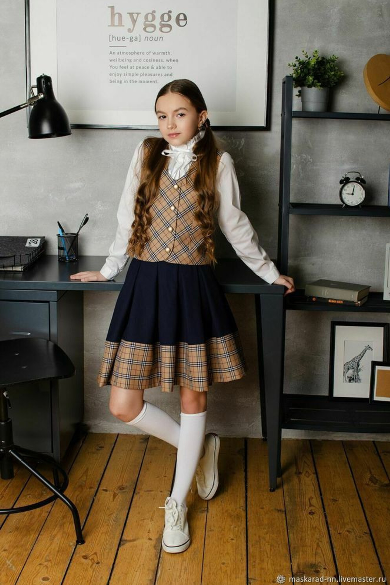 Профессиональная съемка для визуализации школьной формы в разных комплектах