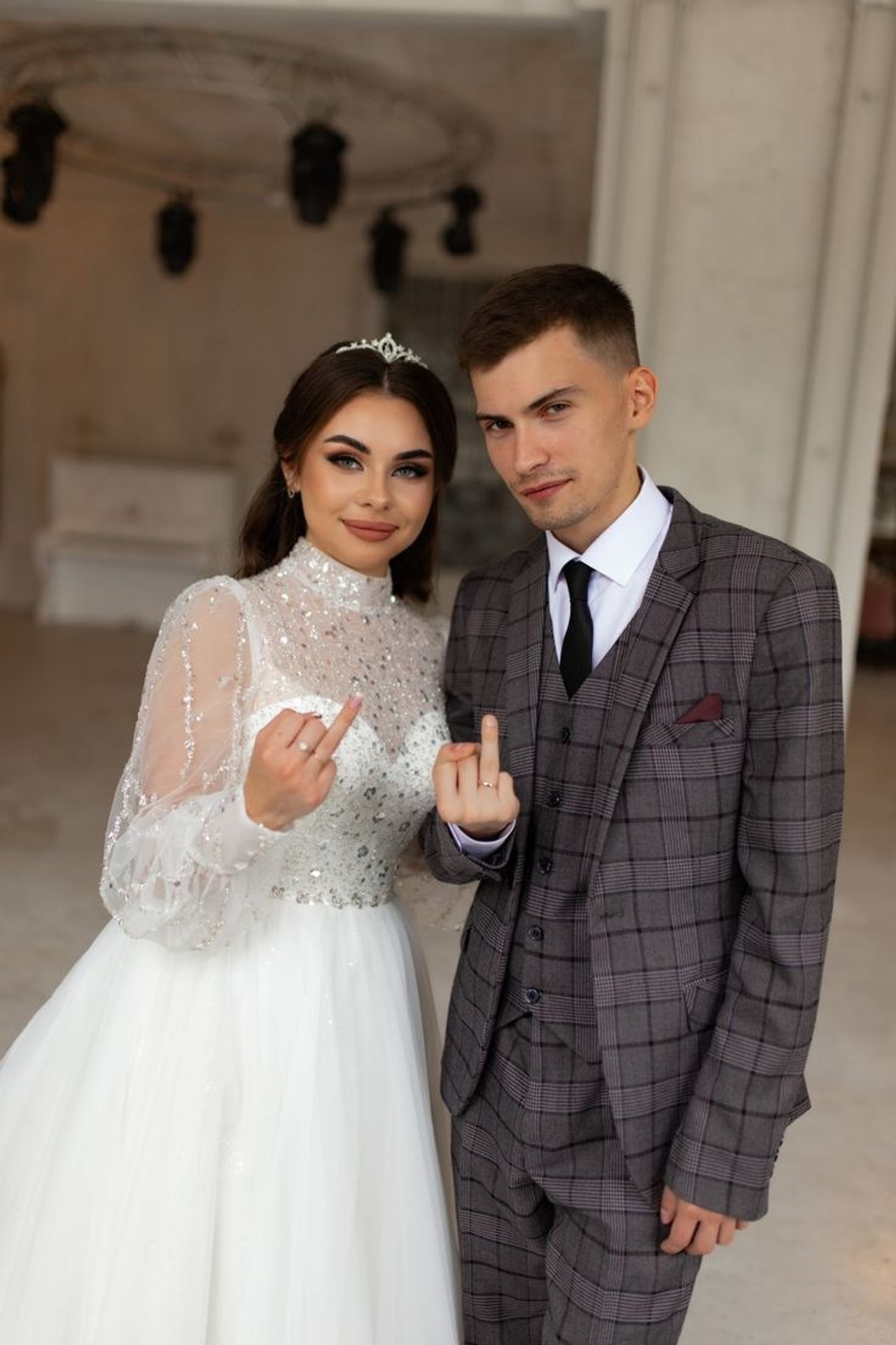 Прогулочная свадебная постановка. Фотограф Екатерина Куренкова