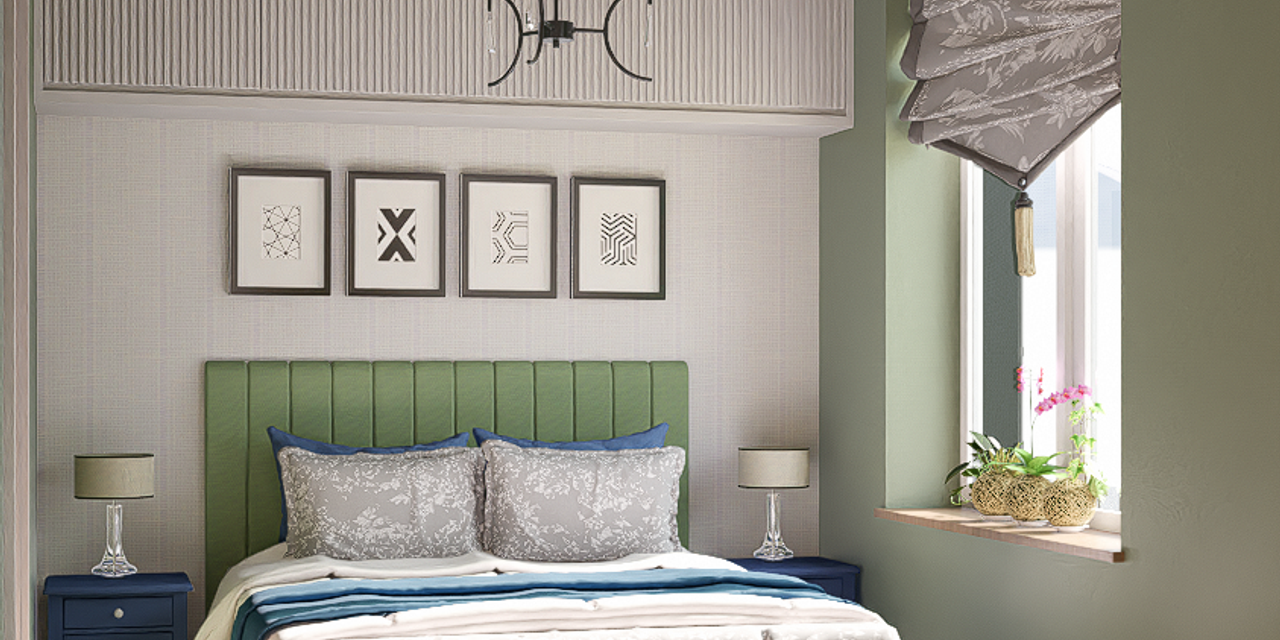 Спальня в стиле прованс