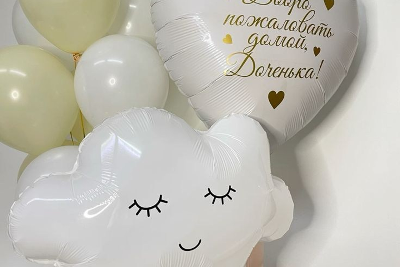 Шары на выписку