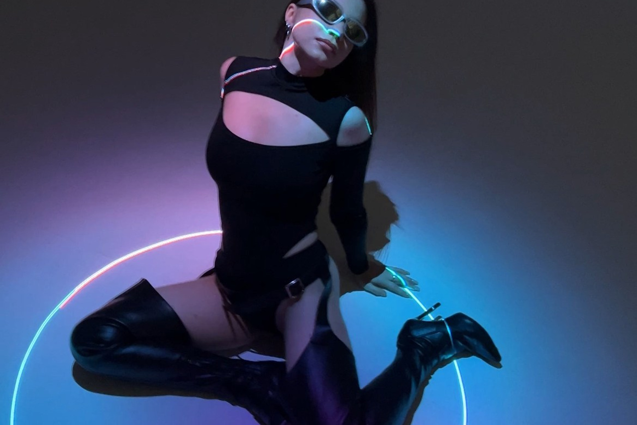 Маша, сЪемка в студии