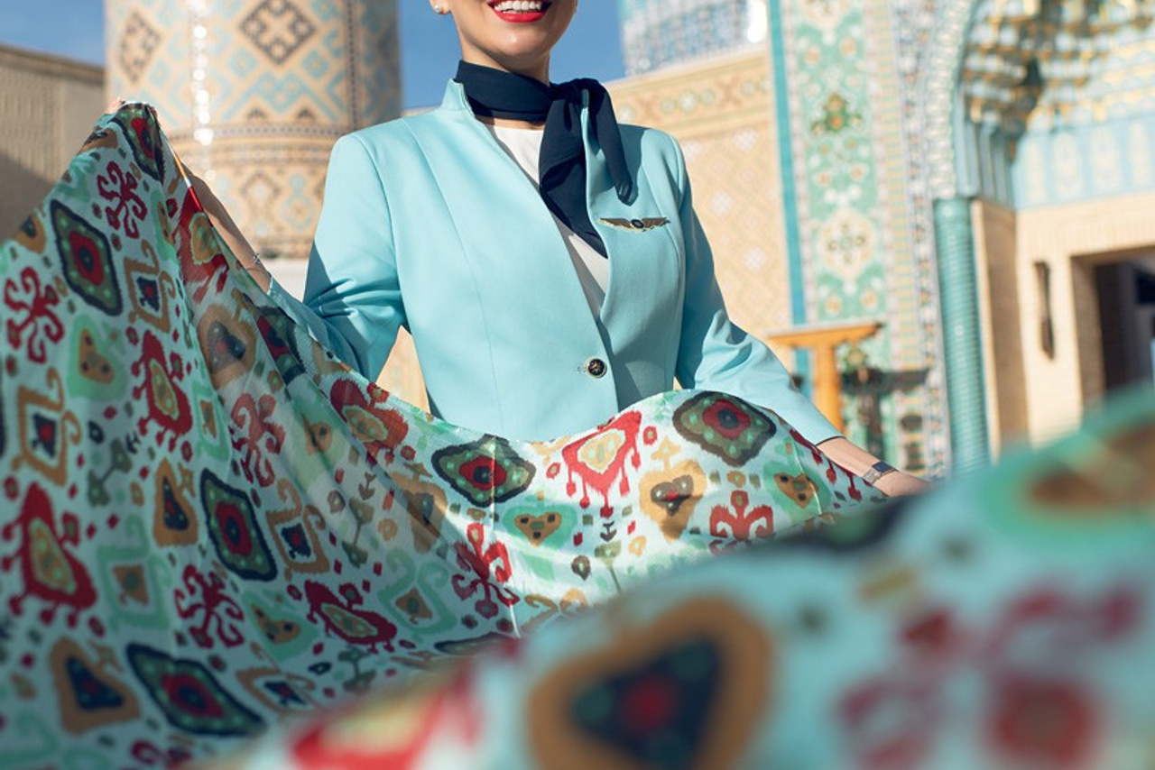 Air Samarkand. Photographer Sergei Tatarskikh