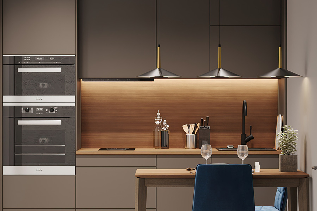 Проект квартиры для молодой девушки и ее сына-подростка