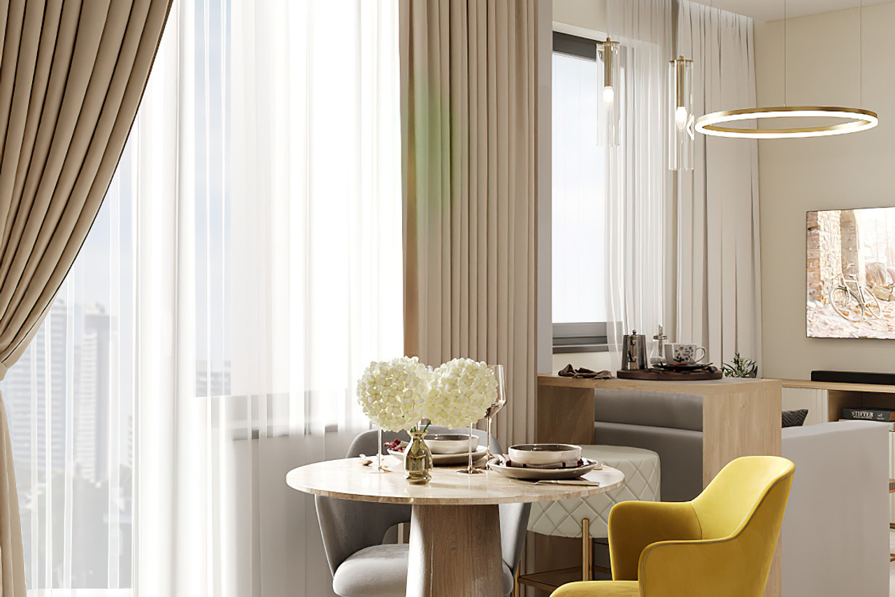 Однушка в стиле современной классики 37 м² г. Москва