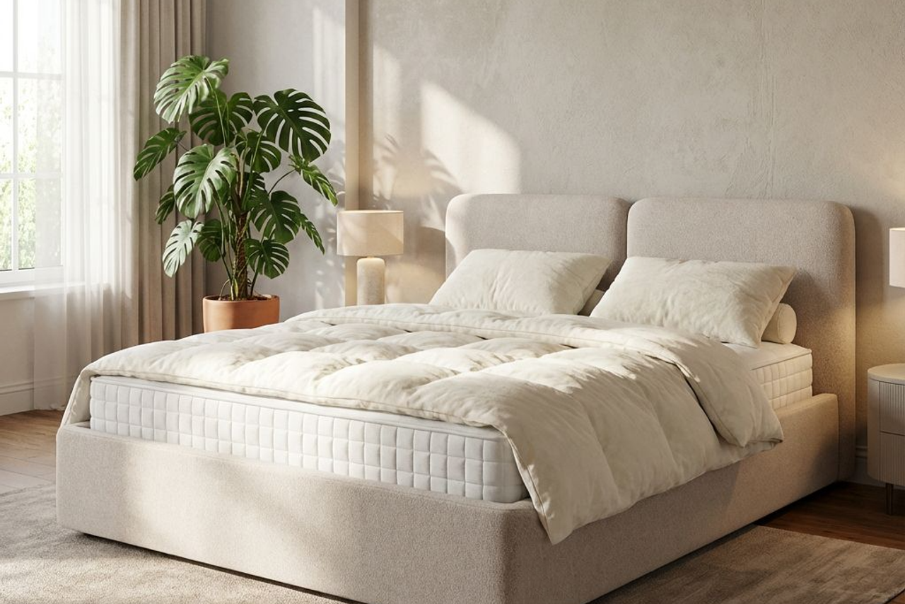 Кровать Стелла Лайт от 57 200. Филком мебель г. Томск. Изготовление мягкой мебели: диваны, кровати, кресла, стеновые панели