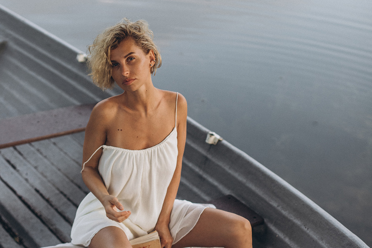 Ксюша. Фотосессия на рассвете