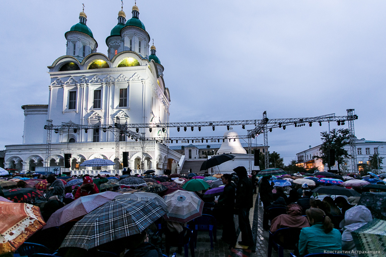 Опера "Борис Годунов" в Астраханском кремле