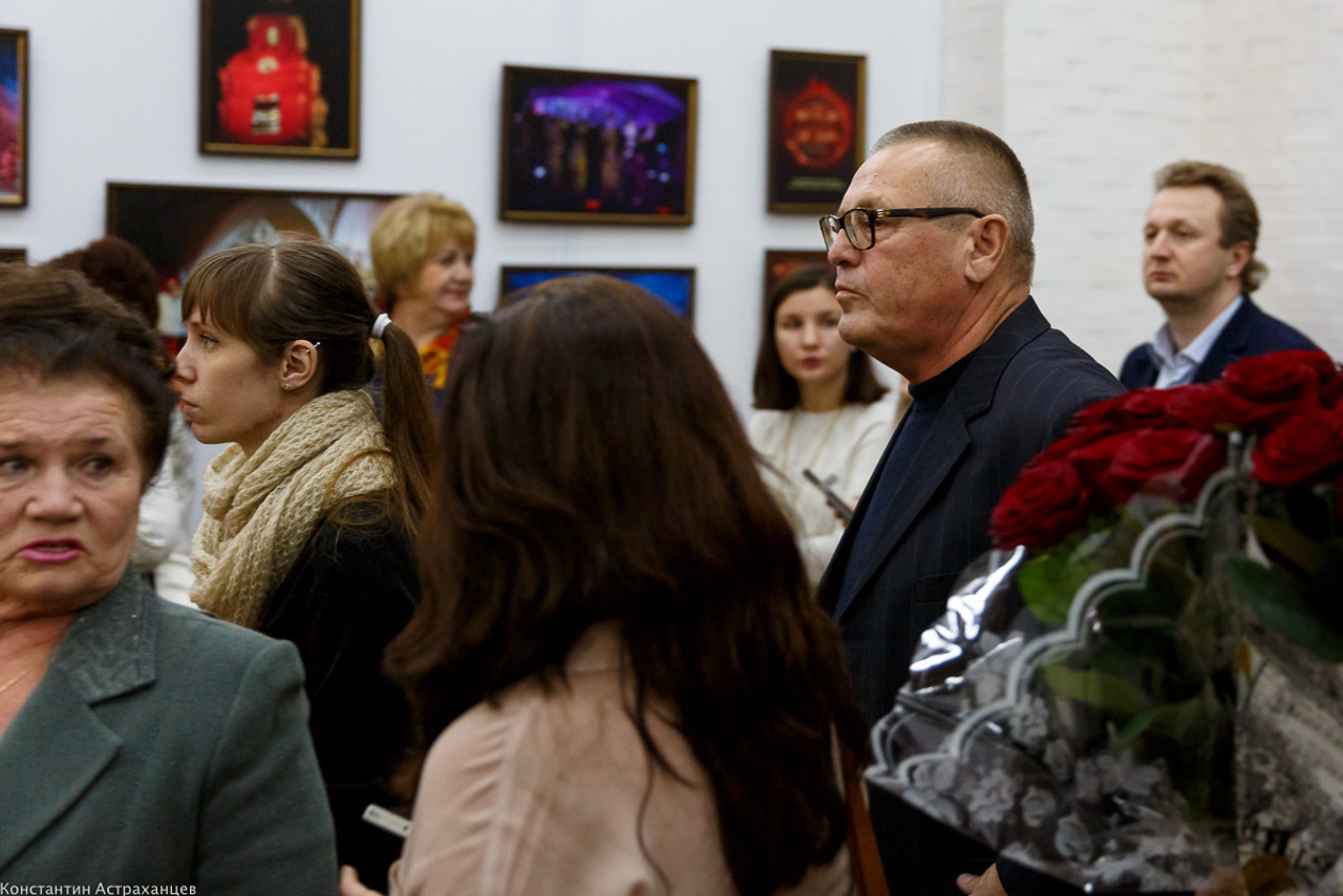 Открытие фотовыставки Евгения Полонского