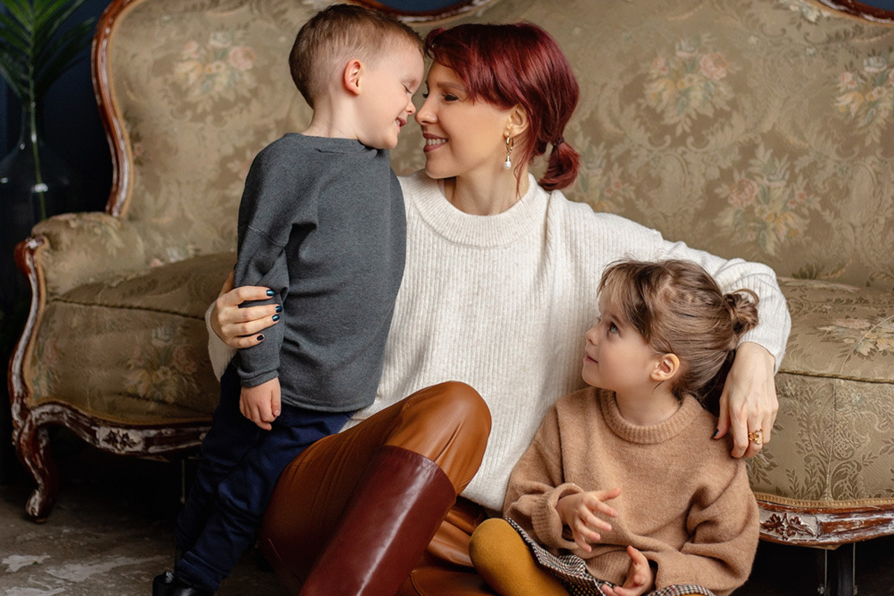 Саша и дети