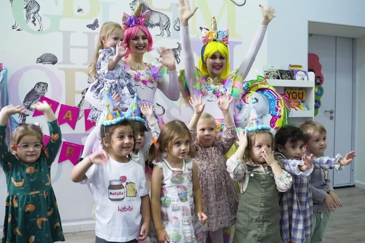 День рождении Лизы в садике