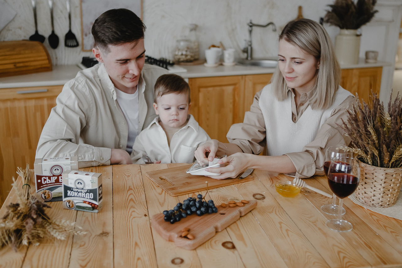 Рекламная съемка сыра