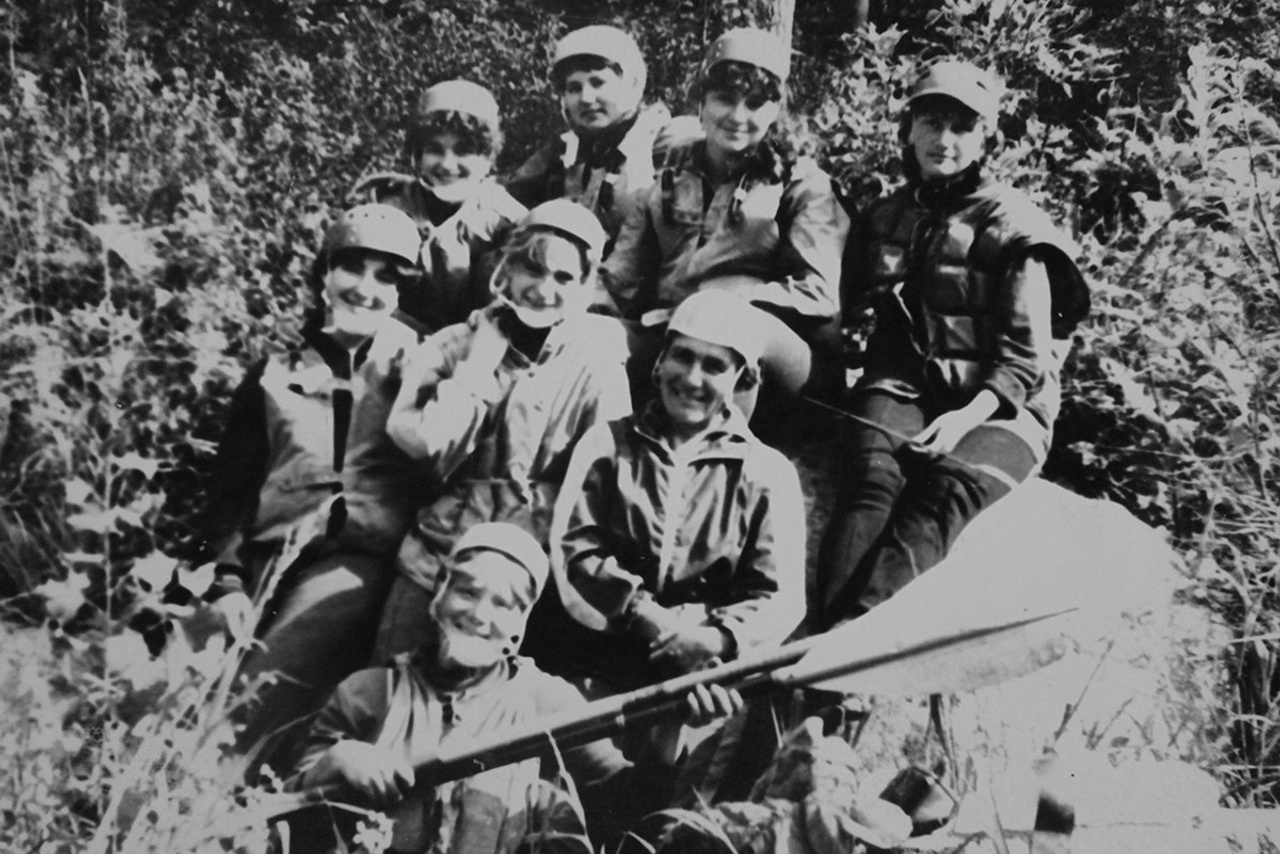 Спортивное ориентирование. Краснодар (1965). Фотограф Эдуард Алмадаков