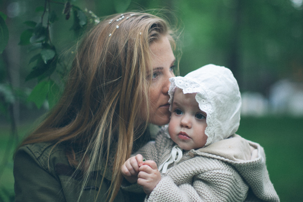 Женя, Илья и дети