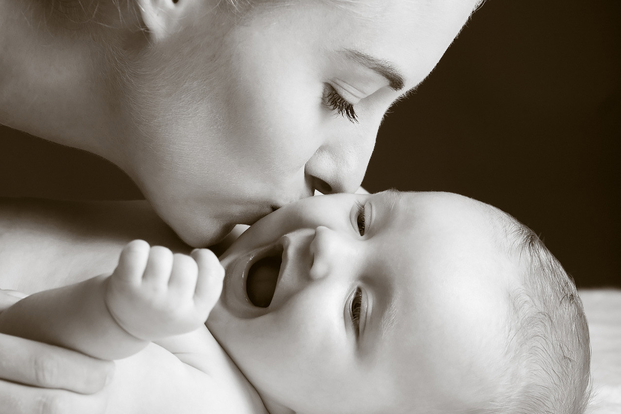 Первая съемка малышки. Фотограф Андрей Лёвкин