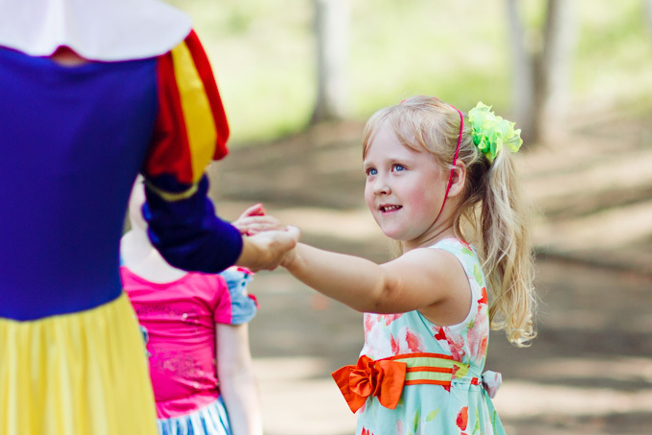 День рождение Полиночки в детском саду