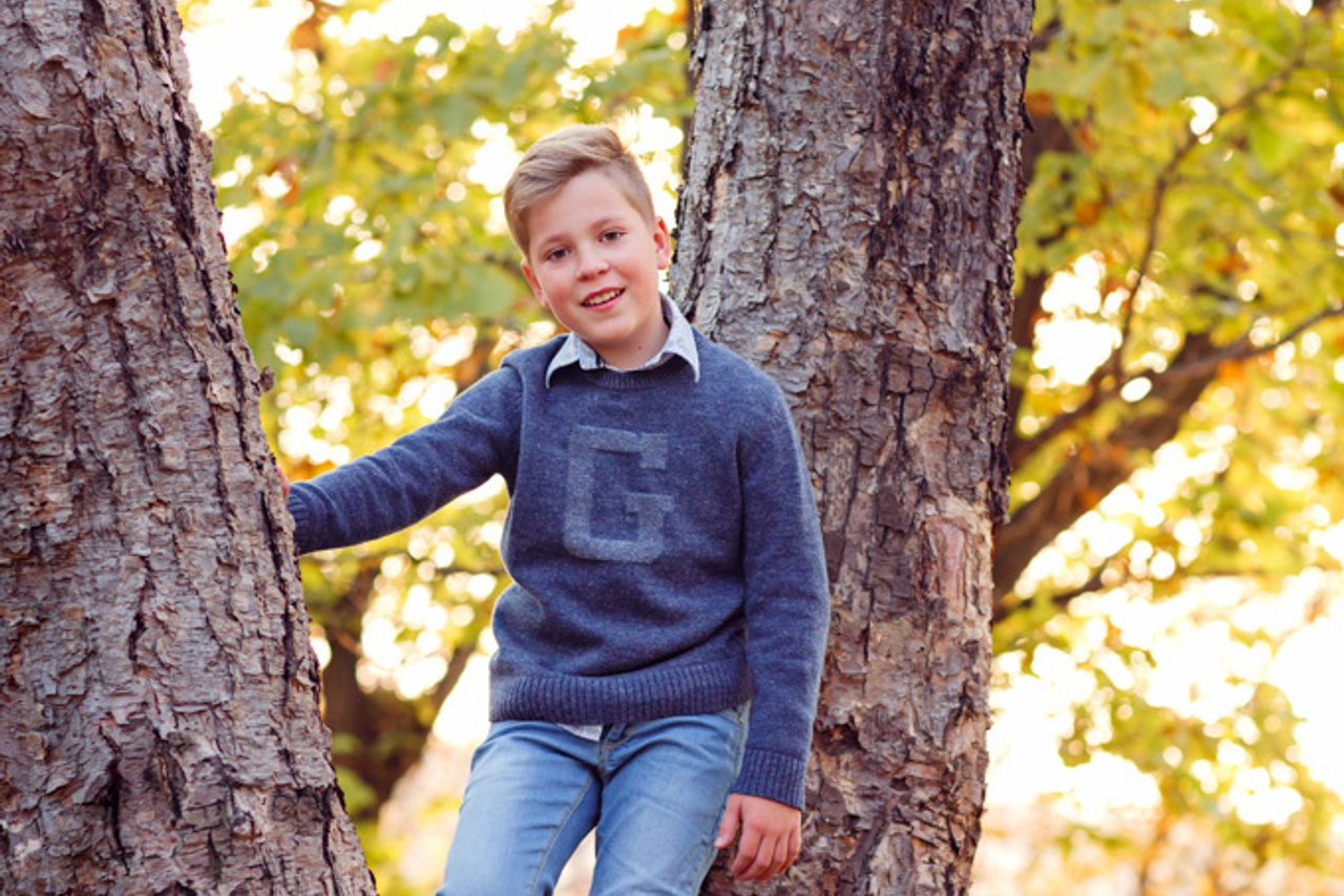 Оксаночка и ее семья (осень)