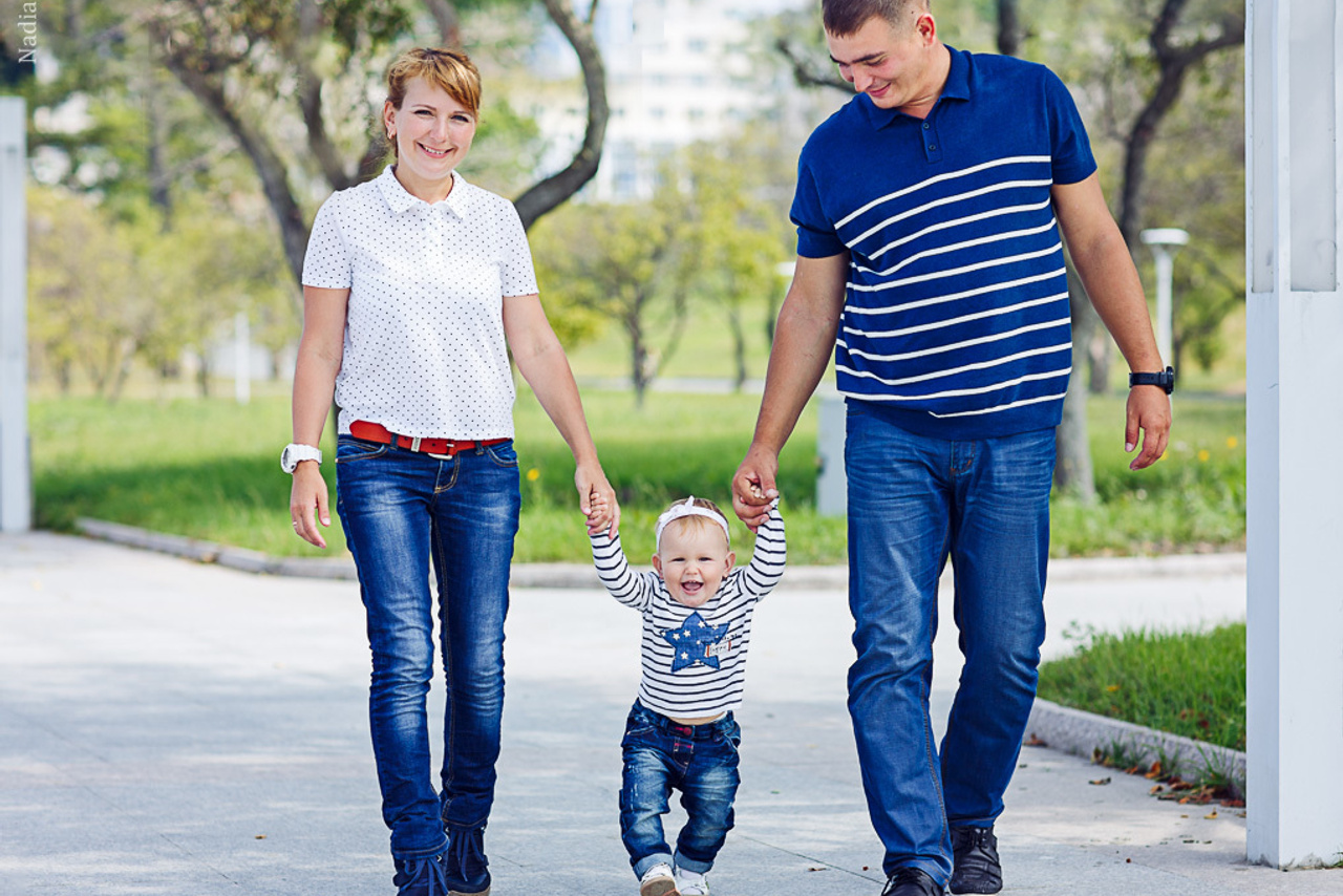 Яна, Андрей, Анечка