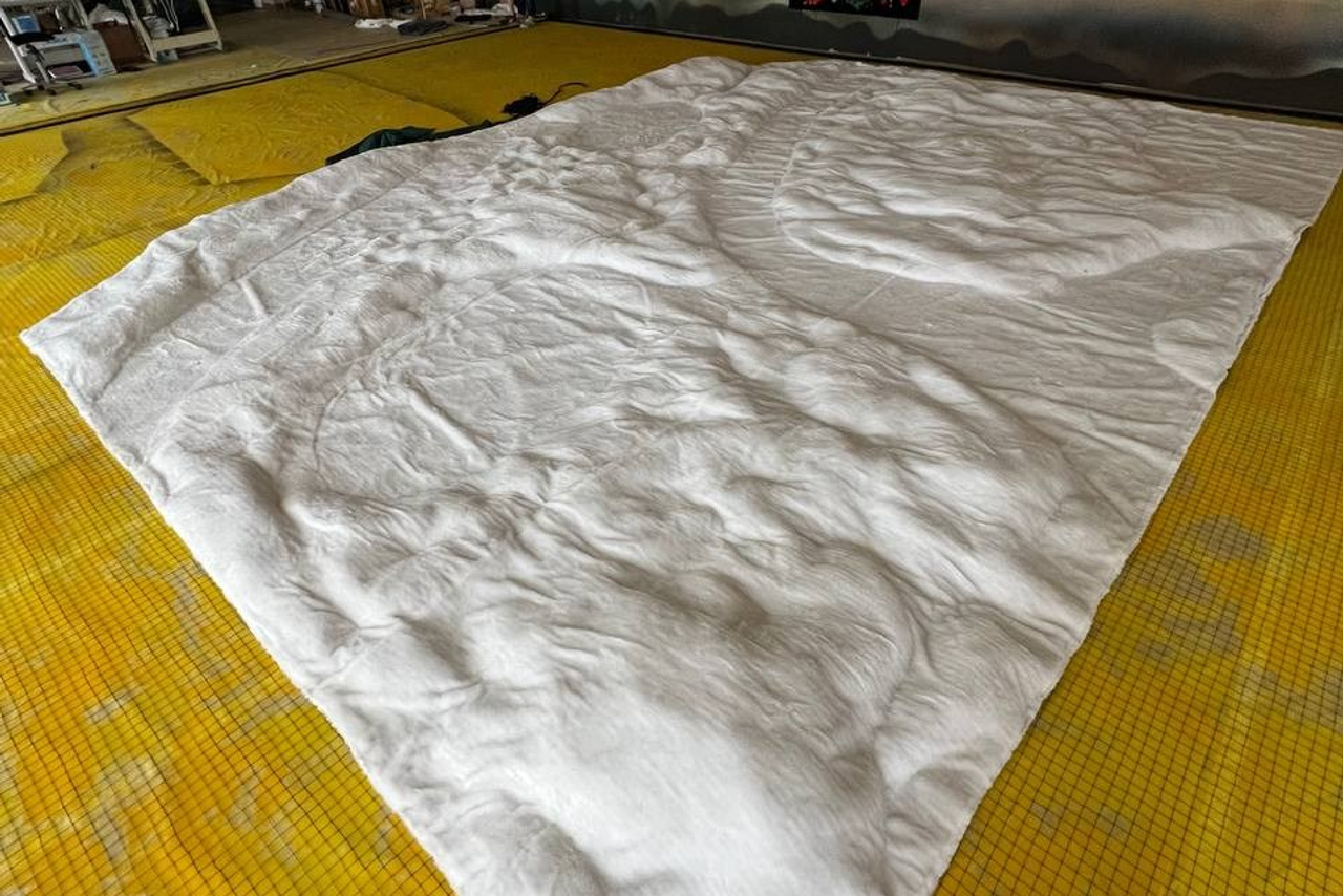 Декорации для спектакля «Евгений Онегин» | Театр БТК. История занавеса. Превращаем идею в технологию