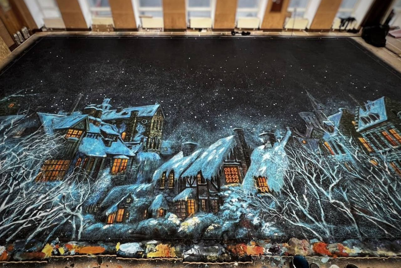 Декорации для балета «Щелкунчик» | Театр балета им. Якобсона. История занавеса. Превращаем идею в технологию