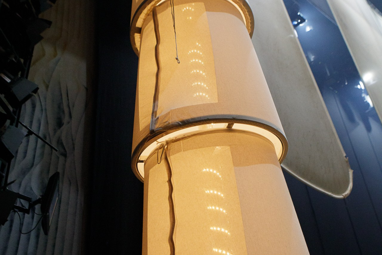 Декорации для оперы «Мадам Баттерфляй» | Геликон Опера. История занавеса. Превращаем идею в технологию