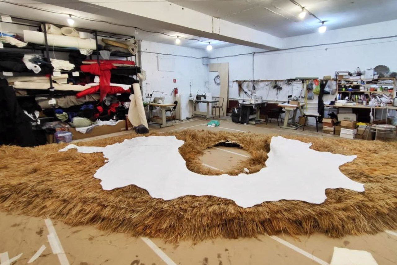 Декорации для оперы «Черевички» | Геликон Опера. История занавеса. Превращаем идею в технологию