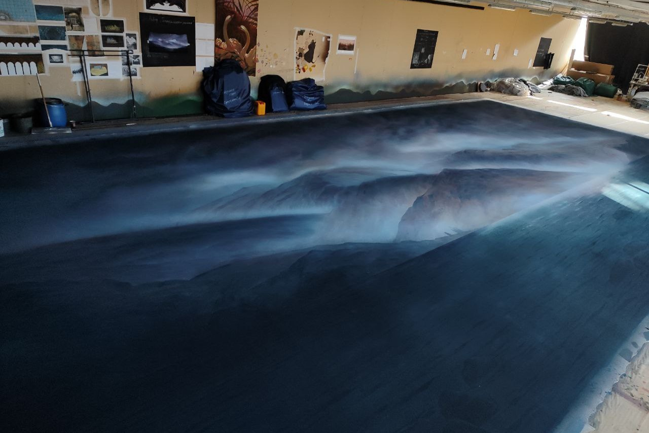 Лебединое озеро. Нижегородского театра оперы и балета им. А. С. Пушкина. История занавеса. Превращаем идею в технологию