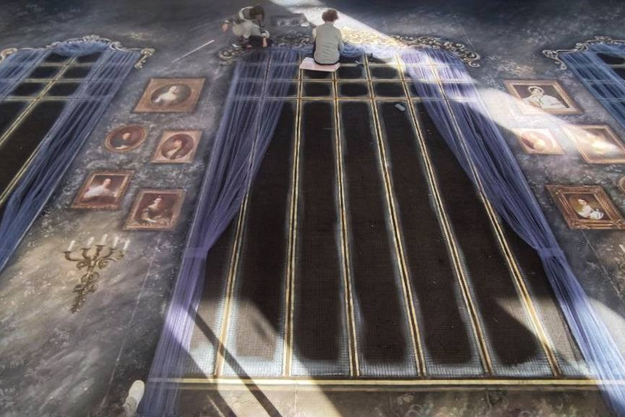 Декорации для балета «Щелкунчик» | Театр балета им. Якобсона. История занавеса. Превращаем идею в технологию