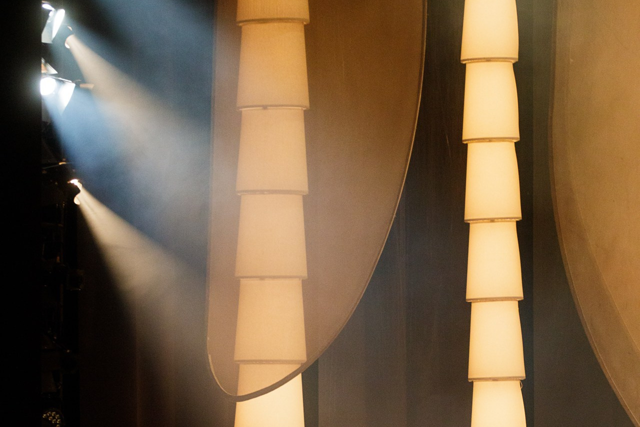 Декорации для оперы «Мадам Баттерфляй» | Геликон Опера. История занавеса. Превращаем идею в технологию