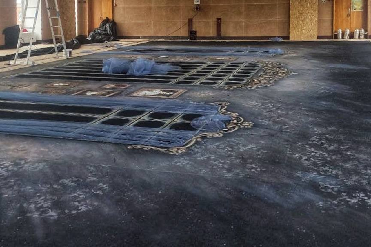 Художественная роспись тканей для сцены. История занавеса. Превращаем идею в технологию